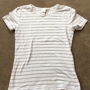 H&M Short Sleeved Striped T-Shirt